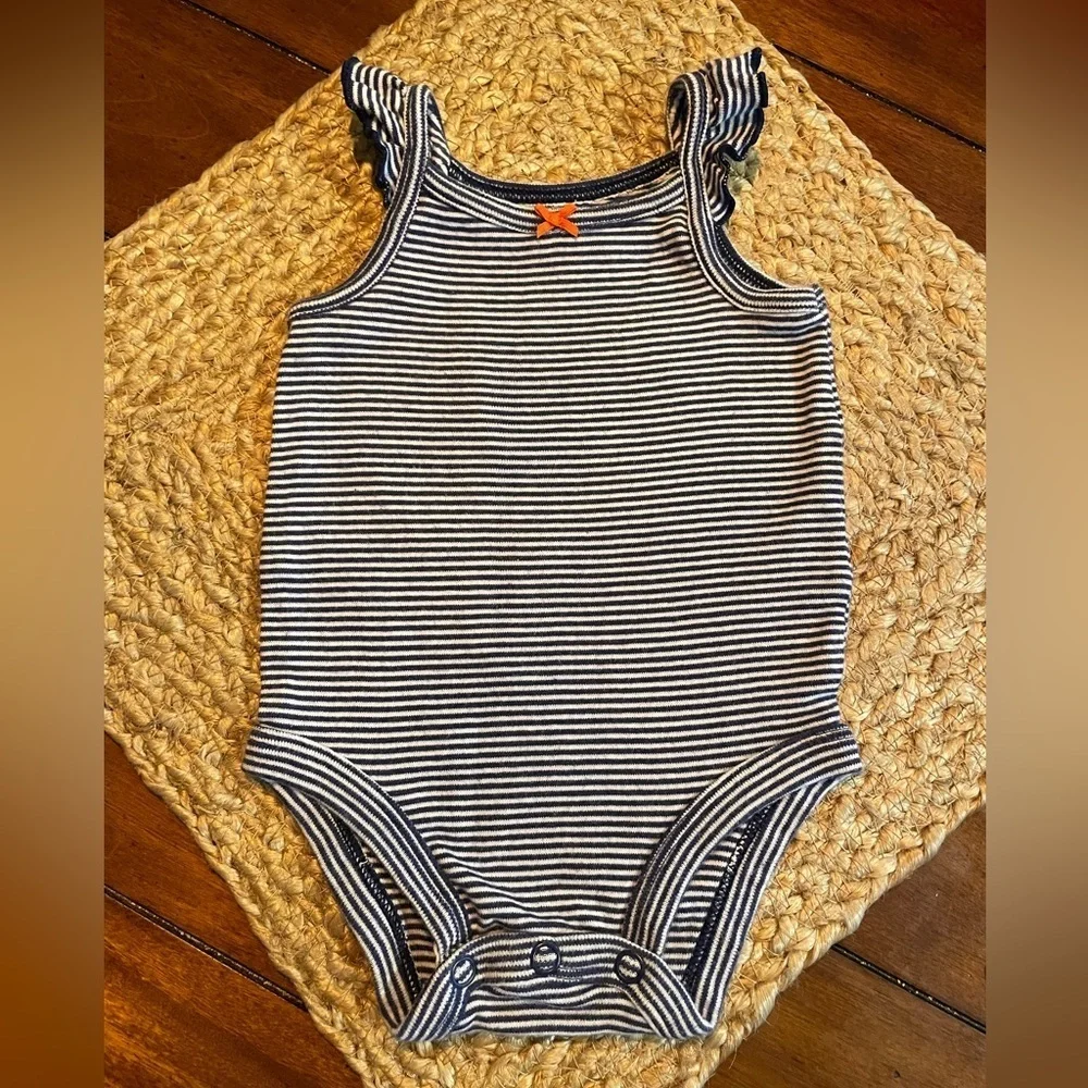 Carter’s Onesie Romper with flutter sleeves